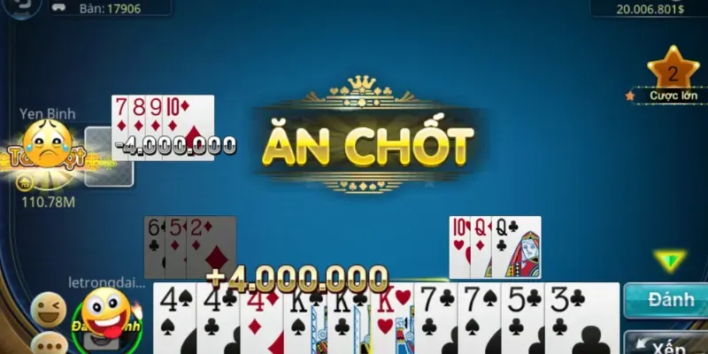 Bạn có thể báo sâm khi bài đồng màu